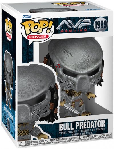 FUNKO Figurine  Pop Movies Aliens vs. Predator S3 Bull Predator