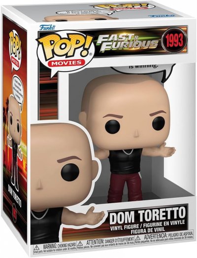 FUNKO Figurine  Pop Movies Fast & Furious Dom Toretto