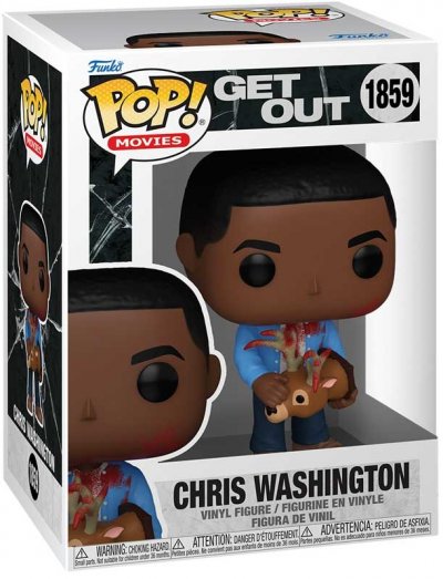FUNKO Figurine  Pop Movies Get Out Chris Washington w/Deer 