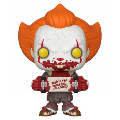 FUNKO Figurine  Pop Movies IT Chapter 2 Pennywise with Skateboard