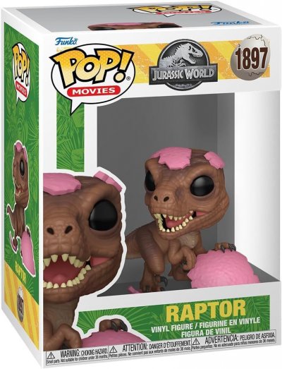 FUNKO Figurine  Pop Movies Jurassic World Raptor