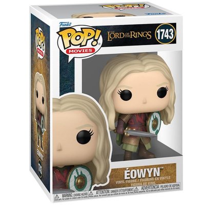 FUNKO Figurine  Pop! Movies: LOTR- Battle Eowyn w/Chase