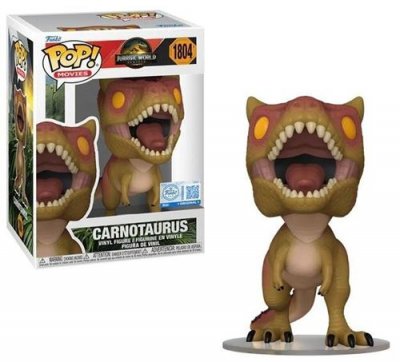  Figurine Funko Pop! Movies N&deg;1804 - Jurassic Park - Carnotaurus