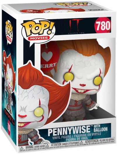 FUNKO Figurine  Pop Movies Pennywise avec balloon