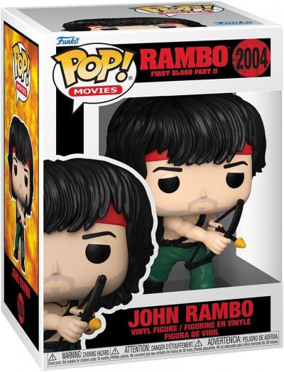 FUNKO Figurine  Pop Movies Rambo First Blood Part II John Rambo