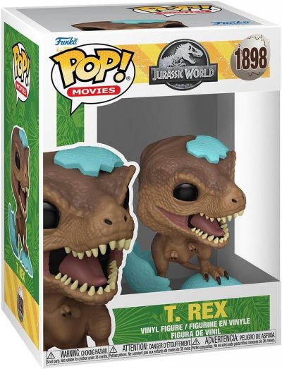 FUNKO Figurine  Pop! Movies T. Rex 1898 - Vinyle 9 cm