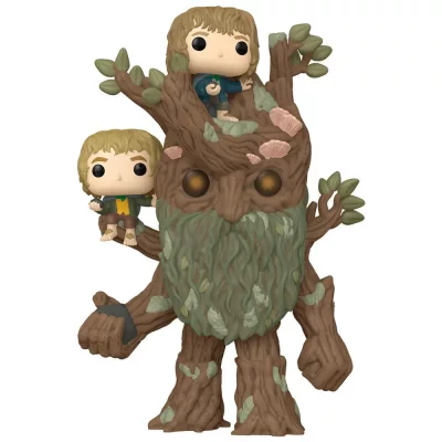 FUNKO Figurine  Pop Movies The Lord of The Rings Treebeard with Mary & Pippin 