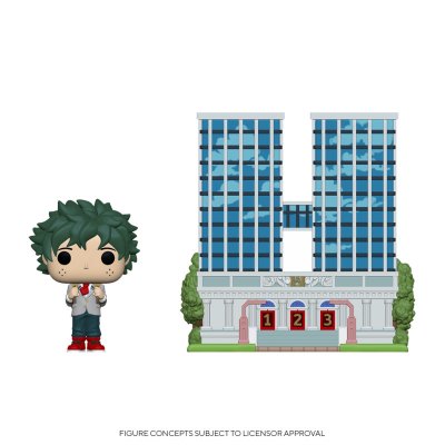 FUNKO Figurine  Pop - My Hero Academia - Deku En Uniforme Avec L'&eacute;cole (48168)
