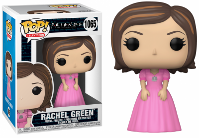 FUNKO Figurine  Pop! N&deg;1065 - Friends - Rachel en robe rose