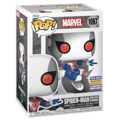 FUNKO Figurine  Pop! N&deg;1067 - Spider-man - Spider-man(wh/bu) 
