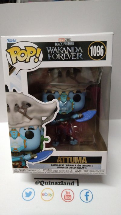 FUNKO Figurine  Pop! N&deg;1096 - Black Panther : Wakanda Forever - Attuma 