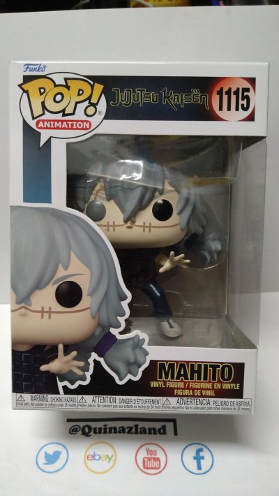 FUNKO Figurine  Pop! N&deg;1115 - Jujutsu Kaisen S1 - Mahito 