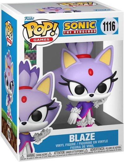 FUNKO Figurine  Pop! N&deg;1116 - Sonic - Blaze The Cat 