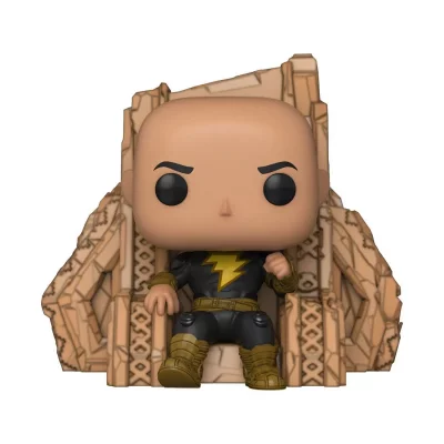 FUNKO Figurine  Pop! N&deg;1239 - Black Adam - Black Adam Sur Son Tr&ocirc;ne 