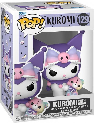 FUNKO Figurine  Pop! N&deg;129 Hello Kitty Kuromi Avec Ours