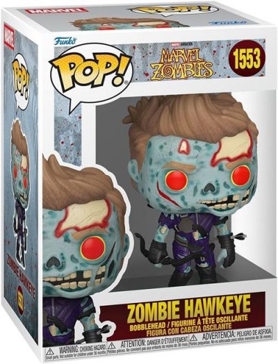 FUNKO Figurine  Pop! N&deg;1553 - Marvel Zombies - Zombie Hawkeye