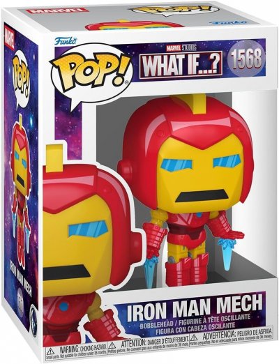 FUNKO Figurine  Pop! N&deg;1568 Marvel What If S5 Iron Man Mech