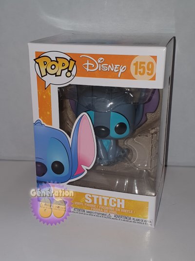 FUNKO Figurine  Pop! N&deg;159 - Lilo et Stitch - Stitch Assis 