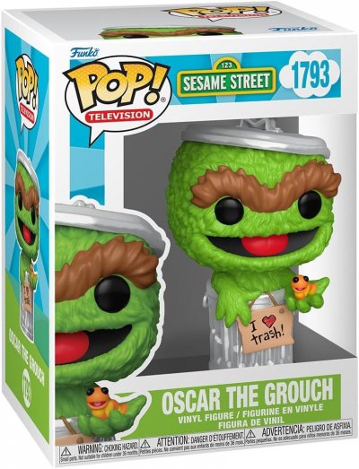 FUNKO Figurine  Pop! N&deg;1793 - Sesame Street - Oscar The Grouch