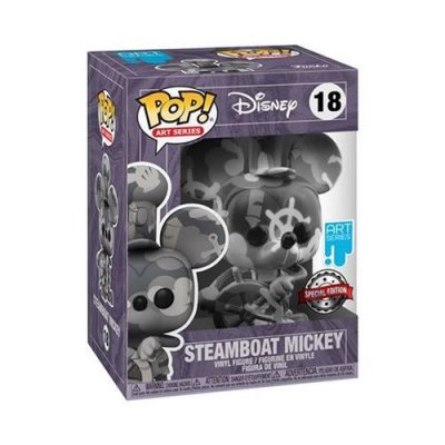 FUNKO Figurine  Pop! N&deg;18 - Mickey - Steamboat Mickey 