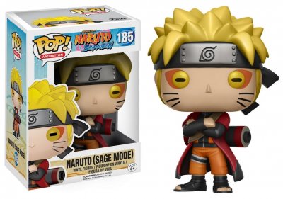 FUNKO Figurine  Pop! N&deg;185 - Naruto - Naruto Sage Mode