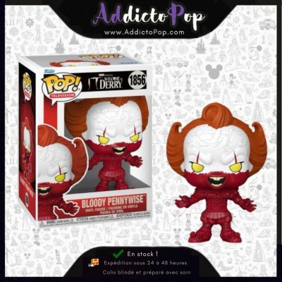 FUNKO Figurine  Pop! N&deg;1856  Bienvenue A Derry  Bloody Pennywise