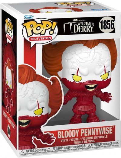 FUNKO Figurine  Pop! N&deg;1856  Bienvenue A Derry  Bloody Pennywise