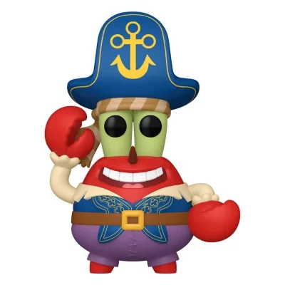 FUNKO Figurine  Pop! N&deg;1942 Bob L'eponge M. Krab (pirate)