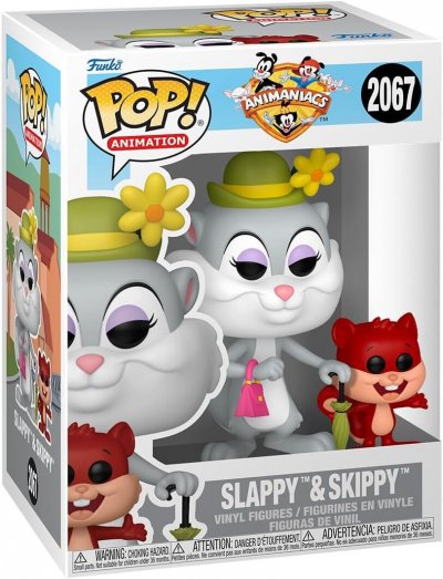 FUNKO Figurine  Pop! N&deg;2067 Animaniacs Slappy Avec Skippy
