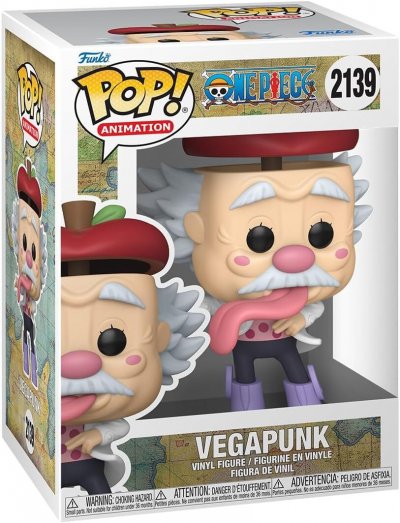 FUNKO Figurine  Pop! N&deg;2139 One Piece Dr Vegapunk (egghead)