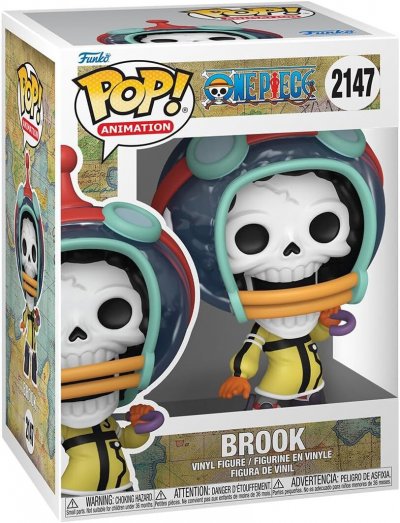 FUNKO Figurine  Pop! N&deg;2147 One Piece Brook (egghead)