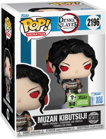 FUNKO FOB Figurine Funko Pop! N&deg;2196 Demon Slayer Muzan Kibutsuji (m&eacute;tallique)