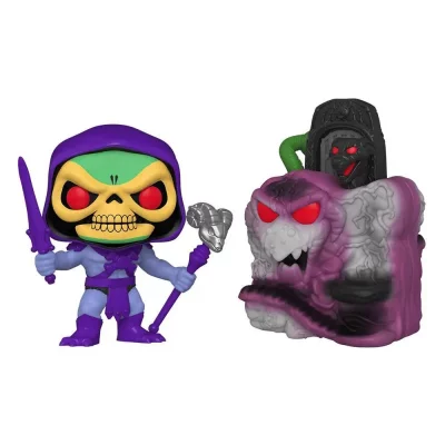 FUNKO Figurine  Pop! - N&deg;23 - Town Motu - Snake Mountain W/skeletor 
