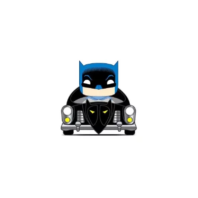 FUNKO Figurine  Pop! N&deg;277 Ride - Batman 80th - Batman (1950)