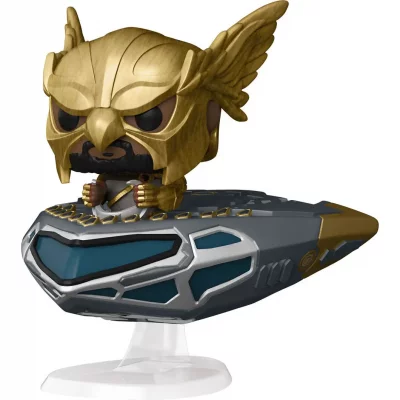 FUNKO Figurine  Pop! N&deg;286 - Black Adam - Hawkman In Cruiser 