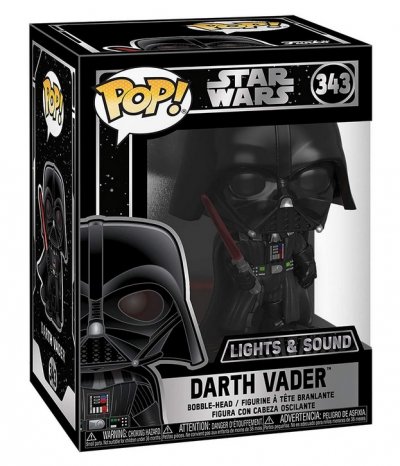 FUNKO Figurine  Pop! N&deg;343 - Star Wars - Dark Vador Electronique