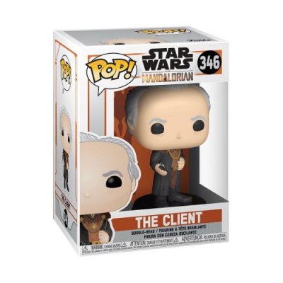 FUNKO Figurine  Pop! N&deg;346 - Star Wars Mandalorian - Le Client