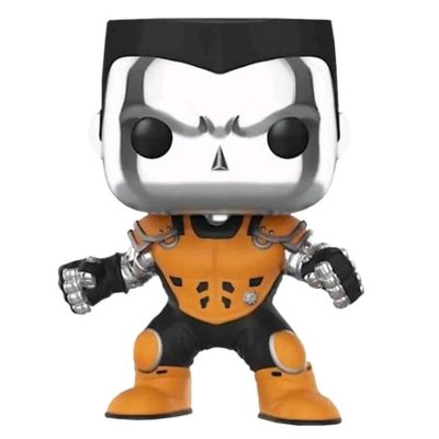 FUNKO Figurine  Pop! N&deg;411 - X-Men - X-Force Colossus Chrome