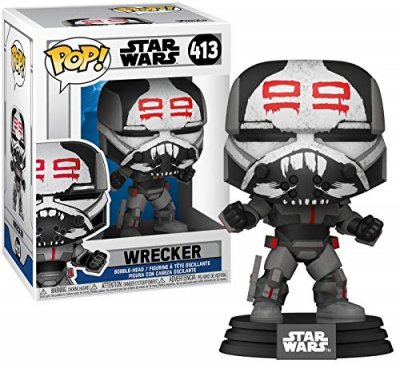 FUNKO Figurine  Pop! N&deg;413 - Star Wars - Clone Wars - Wrecker