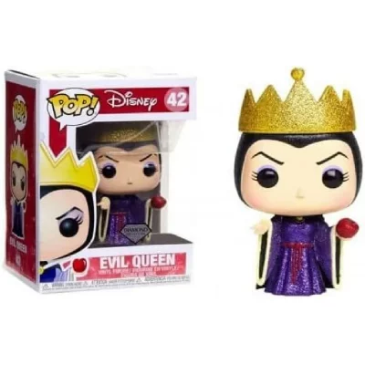 FUNKO Figurine  Pop! N&deg;42 - Disney - La Reine Diamond Glitter