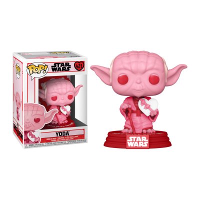  Figurine Funko Pop ! N&deg;421 - Star Wars - Valentines - Yoda W/heart 