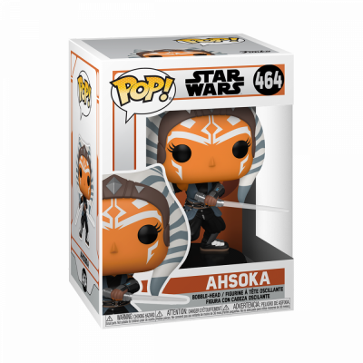 FUNKO Figurine  Pop! - N&deg;464 - Star Wars - Ahsoka W/ Sabers