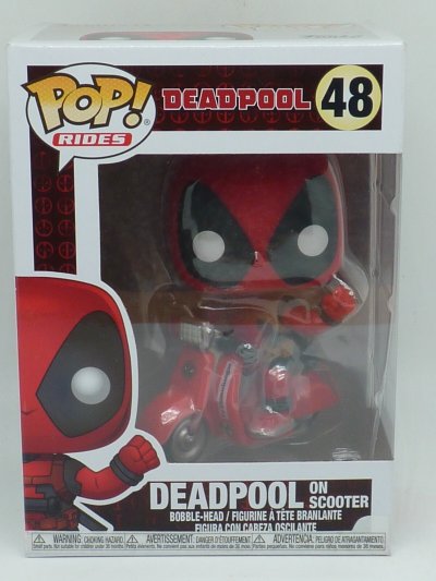 FUNKO Figurine  Pop! N&deg;48 - Deadpool - Ride Deadpool Et Scooter