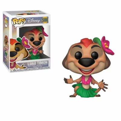 FUNKO Figurine  Pop! N&deg;500 - Le Roi Lion - Timon Luau