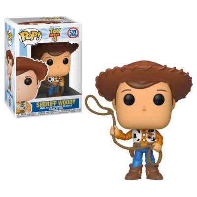 FUNKO Figurine  Pop! N&deg;522 - Toy Story 4 - Sheriff Woody