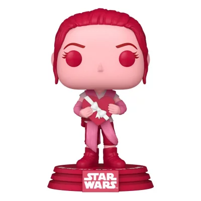 FUNKO Figurine  Pop! N&deg;588 - Star Wars : Valentines S3 - Rey