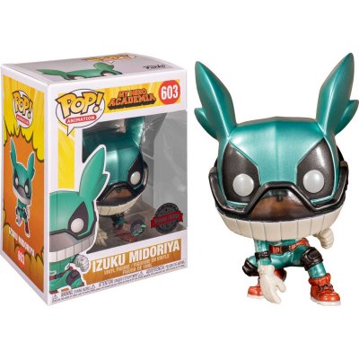 FUNKO Figurine  Pop! N&deg;603 - My Hero Academia - Deku W/helmet Mt
