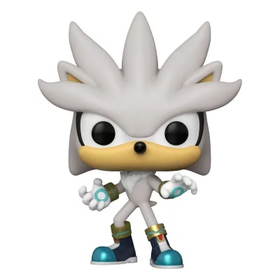 FUNKO Figurine  Pop! N&deg;633 - Sonic - Silver The Hedgehog 30th