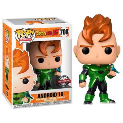 FUNKO Figurine  Pop! - N&deg;708-dragon Ball Z S7 - Android 16 (mt)