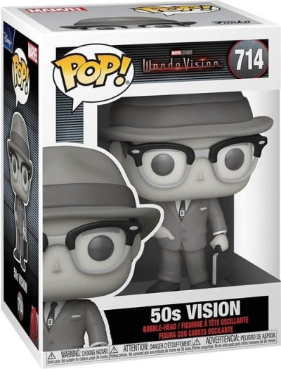 FUNKO Figurine  Pop! N&deg;714 - Wanda Vision - 50s Vision